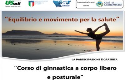 Grottammare, riprende progetto ''Equilibrio e movimento per la salute''
