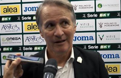 Pordenone-Spezia 1-0, la voce di Tesser post gara