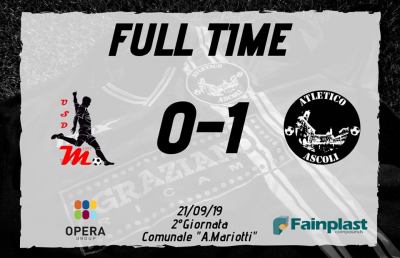 Promozione girone B, prima vittoria dell'Atletico Ascoli a Monterubbiano grazie a Filiaggi