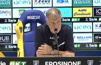 Frosinone-Cosenza 1-1, le voci di Nesta e Braglia post gara