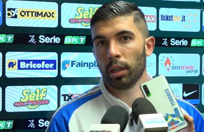 Ascoli-Pescara 0-2, la voce di Busellato post gara
