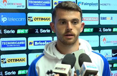 Ascoli-Pescara 0-2, la voce di Brunori post gara