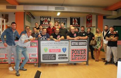 Ascoli, alla palestra Yuki Club gara di distensione su panca nella nuova sala Powerlifting
