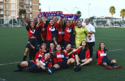 Calcio femminile, travolgente vittoria in trasferta della Samb nella Coppa Italia Eccellenza