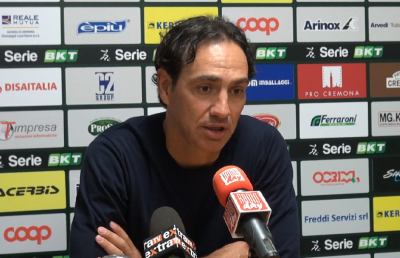 Cremonese-Frosinone 1-1, le voci di Baroni e Nesta post gara