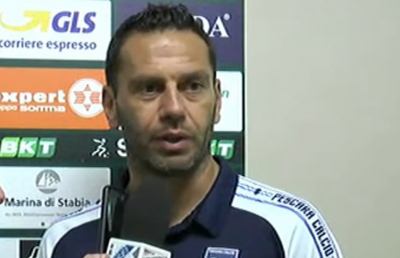 Juve Stabia-Pescara 2-1, le voci di Caserta e Zauri post gara