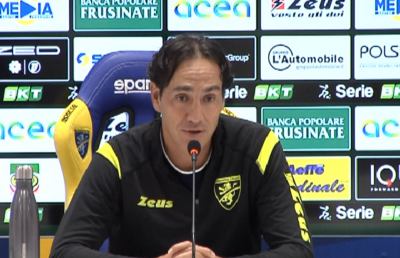 Frosinone-Trapani 3-0, le voci di Nesta e Baldini post gara