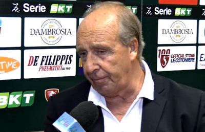 Salernitana-Virtus Entella 2-1, la voce di Ventura post gara