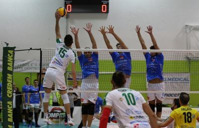 Pallavolo Serie A3, Goldenplast Civitanova sconfitta in 4 set a Motta di Livenza  