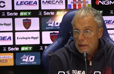 Cosenza-Cremonese 2-0, le voci di Braglia e Baroni post gara