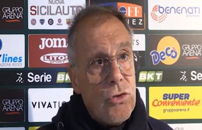 Trapani-Cosenza 2-2: le voci di Braglia, Pierini e Baldini post gara