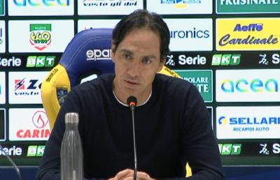 Frosinone-Chievo 2-0, le voci di Nesta e Marcolini post gara