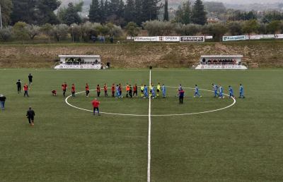 Promozione girone B: Atletico Ascoli-Civitanovese 4-1, Giovannini e soci in vetta alla classifica!