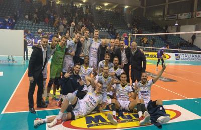 Pallavolo Serie A3, la Videx Grottazzolina espugna il PalaMalè di Viterbo