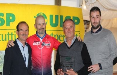 Bike Racing Team, prestigiosi riconoscimenti alla festa annuale del ciclismo Uisp Marche
