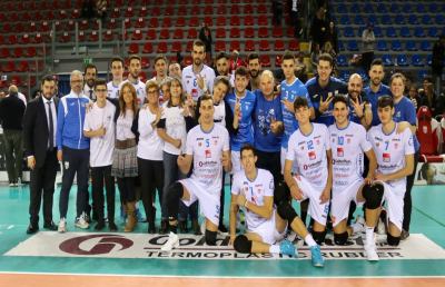 Pallavolo Serie A3, la Goldenplast Civitanova stende in 4 set il San Donà di Piave