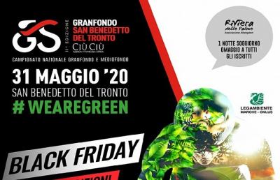 Granfondo San Benedetto del Tronto: ecco il ''Black Friday'' per i gruppi