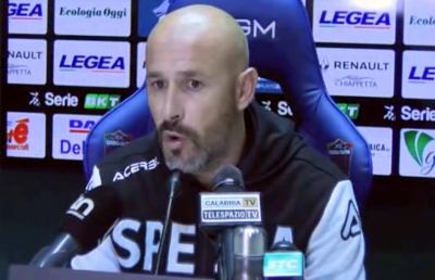 Cosenza-Spezia 1-1, le voci di Braglia e Italiano post gara
