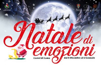 Castel di Lama, tanti appuntamenti per un ''Natale di emozioni''