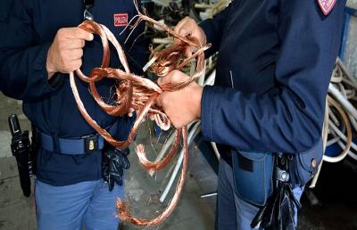 “Oro Rosso”, operazione in Riviera contro i furti di rame in ambito ferroviario