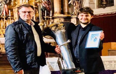 Scuola di Musica Massignano, grande successo in Baviera per il concertista Strappati