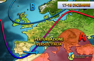 Meteo, la situazione ad Ascoli e nelle Marche per Mercoledì 18 Dicembre
