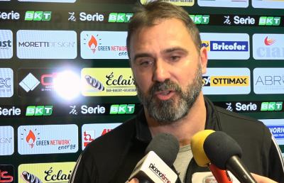 Ascoli-Pisa 1-0, la voce di mister D'Angelo post gara