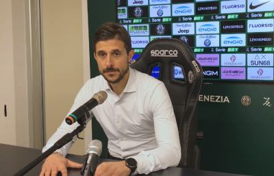 Venezia-Cittadella 1-2, le voci di Dionisi e Venturato post gara