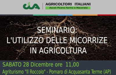 Acquasanta Terme, seminario sull'utilizzo delle micorrize in agricoltura