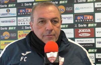 Trapani, Castori: “Concentrati sull'Ascoli, vogliamo andare a manetta nel girone di ritorno”