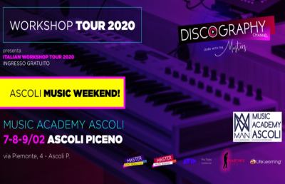 Ascoli Music Weekend: fine settimana dedicato a workshop, laboratori e concerti
