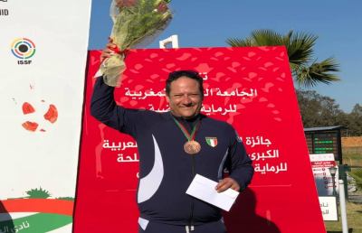 Tiro a volo, bronzo per Fabbrizi nel 3° Gran Premio Internazionale del Marocco