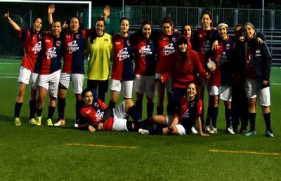 Calcio femminile, vittoria tennistica per la Samb contro la Mandolesi Porto San Giorgio
