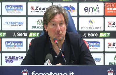 Crotone-Cremonese 1-0, le voci di Stroppa e Rossi (vice Rastelli) post gara
