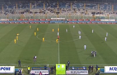 Pescara-Cittadella 1-2, un rigore di Iori regala a Venturato la sesta vittoria in trasferta