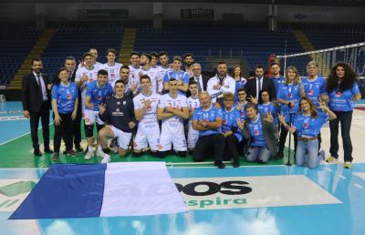 Pallavolo Serie A3, la Goldenplast Civitanova piega in quattro set l'UniTrento