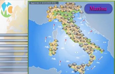 Meteo, la situazione ad Ascoli Piceno e nelle Marche per Mercoledì 4 Marzo
