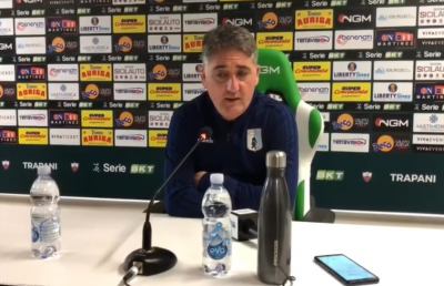 Trapani-Virtus Entella 4-1, tabellino e la voce di Boscaglia post gara