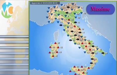 Meteo, la situazione ad Ascoli Piceno e nelle Marche per Giovedì 5 Marzo