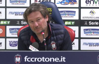 Crotone-Pisa 1-0, le voci di Stroppa e D'Angelo post gara