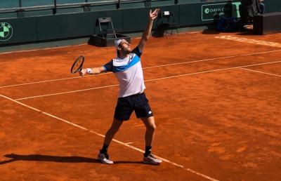 Tennis, Travaglia batte Chung e festeggia con l'Italia l'approdo alle Finals di Coppa Davis
