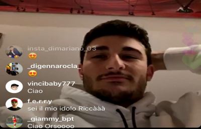 Coronavirus, Orsolini: ''E' un dramma per tutti. Mi alleno a casa, calcio mi manca un casino''