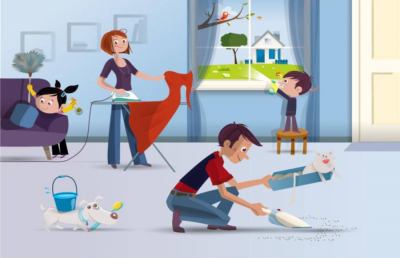 Pulire casa, una abitudine da coltivare