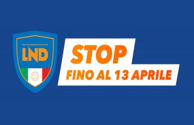 Coronavirus, Lega Nazionale Dilettanti: “Stop fino al 13 Aprile. Battaglia dura ma ce la faremo”