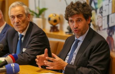 Coronavirus, Gravina: “Terrò duro fino alla fine per ripartenza calcio”. Albertini: “Quando? Decide Governo”
