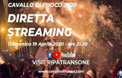 Ripatransone, la passione per il Cavallo di Fuoco diventa “virtuale” ai tempi del Coronavirus