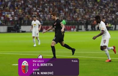 Serie B, Juve Stabia sempre al comando del torneo virtuale. Per l'Ascoli 4 punti con lo Spezia