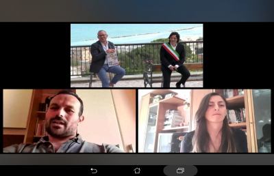 Grottammare, 1300 persone in diretta web al taglio del nastro nel vecchio incasato
