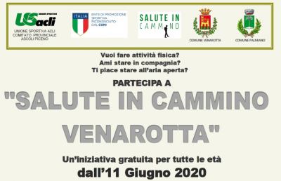 Venarotta, dall'11 Giugno riprendono le iniziative del progetto ''Salute in cammino''