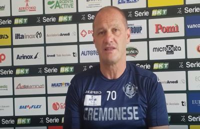 Cremonese, la voce di Bisoli: “Vicende extracalcistiche Ascoli? Non sono così presuntuoso da occuparmene”